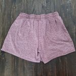 Pacific trail  Cozy Drawstring Pull On Shorts Heathered Eggplant Women's Size S Photo 1