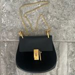 Chloé Drew Leather Shoulder Bag, Crossbody (Made in Italy) EXCELLENT! $1650 Photo 4