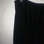 Ronni Nicole  20W Black Velvet Stretch Pants Plus Photo 2
