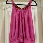 Free People Fuschia Y-Back Tank Photo 0