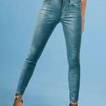 Pilcro and the Letterpress Pilcro Anthropologie velour high rise skinny jeans Photo 0