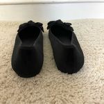 Old Navy Black Velvet Bow Loafers Photo 2