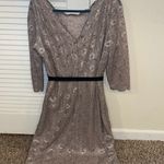 Alex Evenings Women’s  Floral Sequin Dress Photo 4