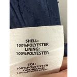 Ramy Brook Caden Skirt Textured Tiered Mini Navy Blue Elastic Waist Sz Large NEW Photo 2