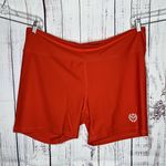 Old Navy  Active NWT Size 3X Red PowerSoft Go-Dry High-Rise 6” Inseam Bike Shorts Photo 0