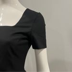 Armani Jeans Above The Knee Pleated Dress Black Size M Photo 2