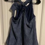 Lush Clothing Lush Blue Relaxed Backless Tank Top Photo 0