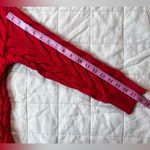 Philosophy NWT Cherry Red Viscose Blend Cable Knit Sweater Old Money - Medium Photo 7