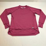 Helly Hansen  Womens Size Small Plum Pink Hyggen Long Sleeve Top Layer Size Small Photo 0