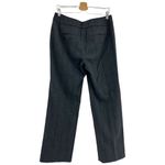 Sharagano  (10) Black Brushed Plaid Straight Leg Trouser Dress Pants Photo 1