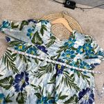 The Vermont Country Store Cotton Shortsleeve Muumuu Hawaiian Midi Dress Floral L Green Size L Photo 13