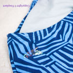 Speedo NEW Print High Neck One Piece Women's Recreational swimsuit, 18 Photo 5