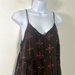 Natural Life  Bohemian Jamie V-Neck Ruffle Wide Leg Jumpsuit Mocha Tulip Medium Photo 5