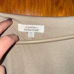 Dressbarn Cream Ruffle Blouse with Jewel Accent Size XL Photo 2