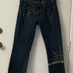 J.Crew Sunshine Hipslung Frayed Hem Cropped Jean 28 Boho Festival Retrogirl Photo 0