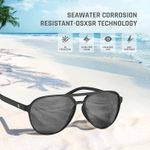 Polarized Sports Sunglasses Aviator Sunglasses for Men Women Wayfarer Glasses for Fishing Boating Golf Driving Photo 1