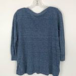 Madewell Aloha Graphic Ferry Linen Sweater in Blue Size XS Photo 7