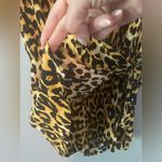 Urban Outfitters Zoe Side Tie Wrap Leopard Print Romper Skort size XS Photo 5