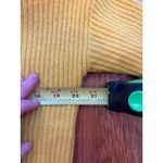 Tularosa  Mustard Yellow Mock Neck Ribbed Knit Sweater XXS Photo 4