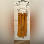 J for Justify  White and Mustard Jumpsuit Photo 2