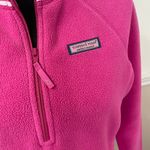 Vineyard Vines Half Zip Pink Fleece Pullover Jacket Size X-Small Photo 1