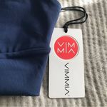 Vimmia  Navy Blue Twist Front Sports Bra Lounge Yoga Workout Athleisure Small New Photo 2