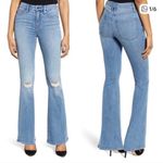 Good American Good Flare Jeans Blue 501 Size 0 (25) Photo 1