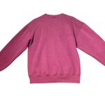 Jerzees  Vintage Embroidered Basket Sweatshirt Womens Large Burgundy 90s Granny Photo 2