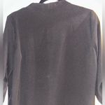 Calvin Klein V-Neck Work Top - Sleek & Flowy, Elbow or Short Sleeves - Size M Photo 5