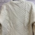 Aritzia Sunday Best Peggy Cable Knit Sweater Whisper White Women's Small Wool Photo 5