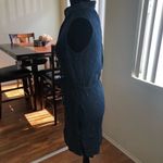 Max jeans New  Demin Button Down Dress sz M Photo 2