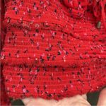 Free People EUC  Lolita Red Floral Top Size Small Photo 7