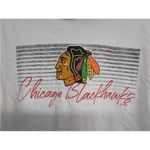 Target NHL Official Chicago Blackhawks Womens White & Red Hoodie NWT L 12/14 Photo 2