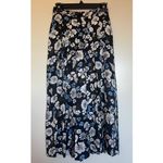 Veronica Beard  Norris Floral-Print Silk-Blend Twill Midi Skirt Size 00 Photo 3