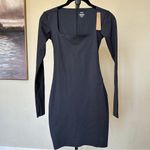 SKIMS NWT  Body Long Sleeve Slip Dress 4113 Size S‎ Onyx black SOLD OUT Photo 3
