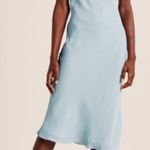 Abercrombie & Fitch Light Blue Midi Dress Photo 5