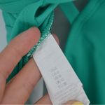 La Blanca Cross Back One-Piece Swimsuit Tummy Control Emerald Green Size 6 Photo 8