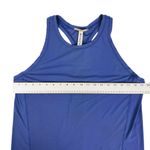 Athleta Ultimate Train Sleeveless Tank Top Merlin Blue Periwinkle Size Medium Photo 3