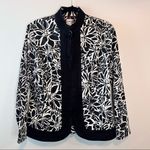 Chico's Open Shoulder Pads Paisley Career Retro Y2K Jacket Blazer Photo 8