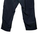 LIONESS NWT Women’s Relaxed Fit Crop Nylon Pants Black Size Small Photo 5