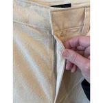 Club Monaco Wide Leg Cropped Pants Women's Sz 6 Ivory High-Waisted Cotton Blend Photo 4