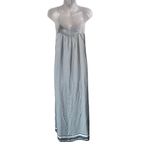 Vince  100% Silk Printed Flowy Maxi Dress Photo 5