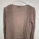 Philosophy  Open Waterfall Cardigan Sweater Tan Photo 6