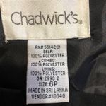Chadwick's Chadwick’s Black Bow Sleeveless Dress 6p Photo 2