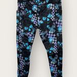 Constantly Varied Gear CVG Womens Full Leggings Medium Celestial Abstract Skull Black Photo 1