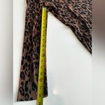 Cyrus New  Sz M Ribbed Long Sleeve Leopard Print Stretch Top Photo 6