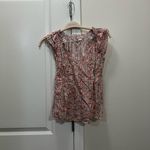 Shoshanna Pink Floral Elodia Top Size XS $295 Photo 1