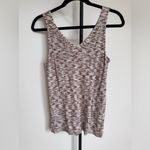 Nine West  Ribbed Neutral Browns Sleeveless Tank‎ Top Size M Photo 1