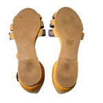 Anthropologie Beaded City Flats Leather Strappy Ankle Shoes Women’s 38 US 7.5 Photo 12