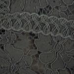 EXPRESS Blouse Lace Top Mock Neck Feminine Gothic Whimsygoth Party Black Size M Photo 7